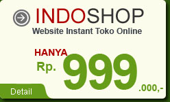 IndoShop - Website Instant Toko Online