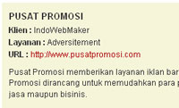 fitur website instant indocompany: portofolio